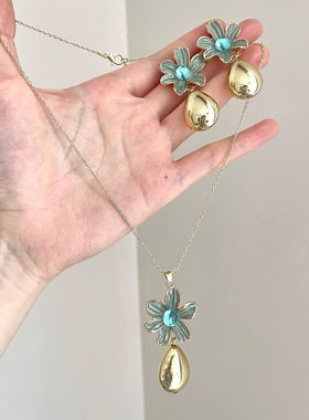 Vintage古着 Pineapple-shaped flower tassels套装