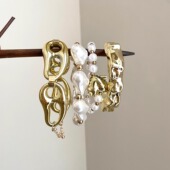 Vintage古着 opening手镯 Geometric