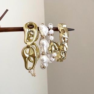 Vintage古着 Geometric opening手镯