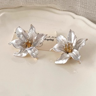 Vintage古着 tulips耳饰 Pure