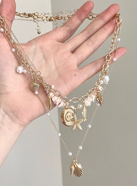 Vintage古着 The Heart of the Baroque Ocean项链