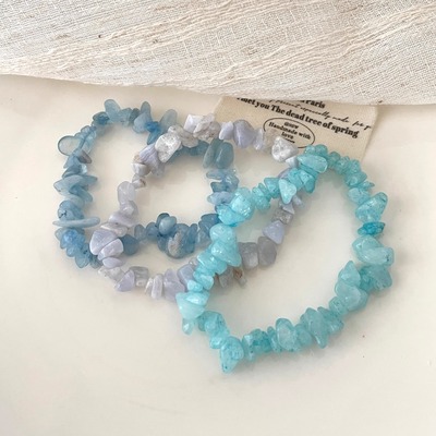 Vintage古着 Sea moon flowing light手串