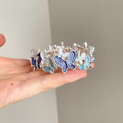 Vintage古着 Dance with butterflies手镯