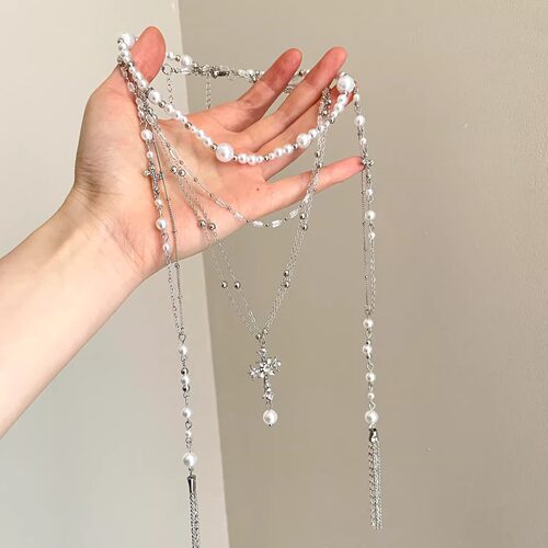 Vintage古着 Star Silver Order项链