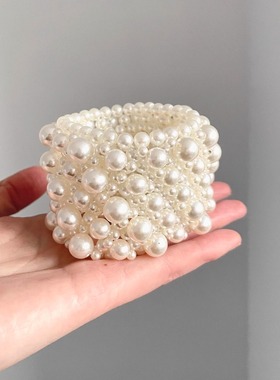 Vintage古着 Bubble pearls手环