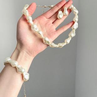 Vintage古着 Baroque pearls套装