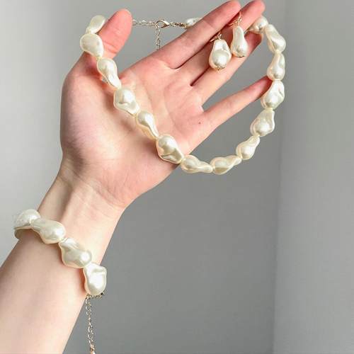 Vintage古着 Baroque pearls套装