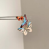 Blooms胸针 Among Vintage古着 Butterflies