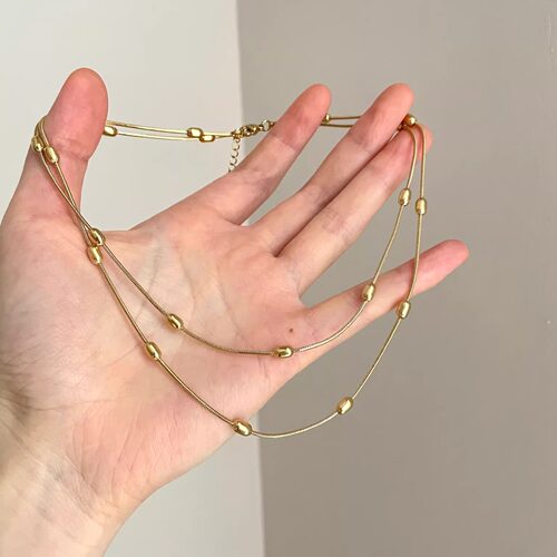 Vintage古着 Gold-plated Muse项链