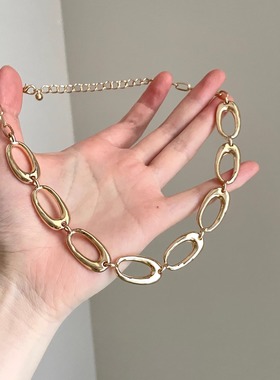 Vintage古着 The style of ancient money项链