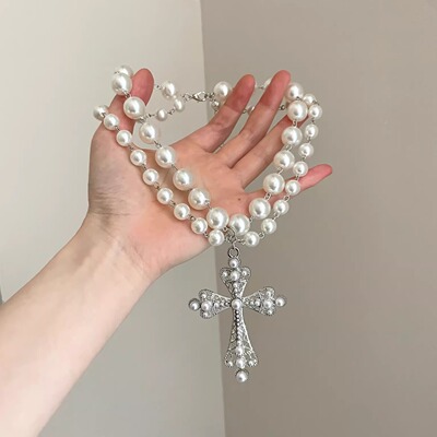 Vintage古着 Baroque Cross项链