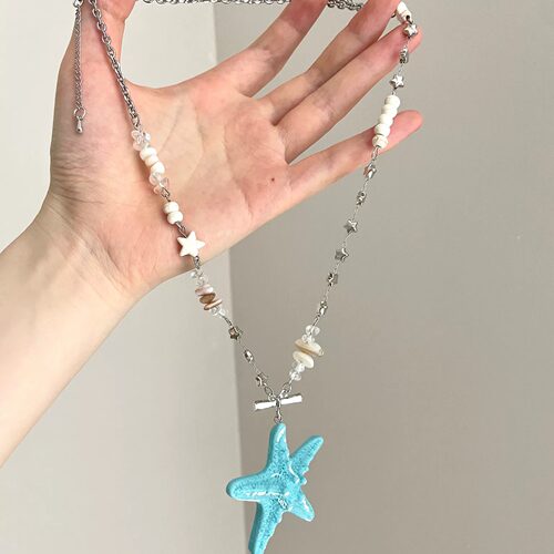 Vintage古着 Broken stars tides项链