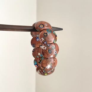 Vintage古着 Glazed thousands of flowers手镯