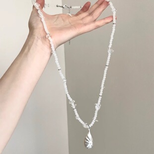 Vintage古着 shell项链 Folded