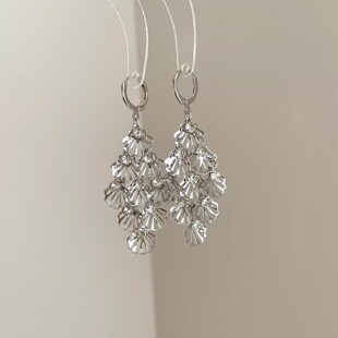 Vintage古着 flowers耳饰 Sparkling