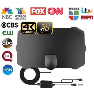 2023 New 4K 8K Indoor Digital TV Antenna HD HDTV Antena DVB-