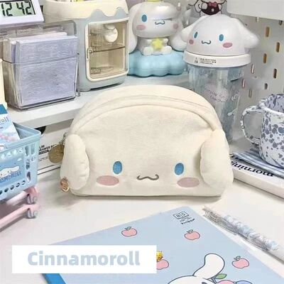 Hello Kitty & Cinnamoroll Cartoon Cute Makeup Bag,Multi-Purp