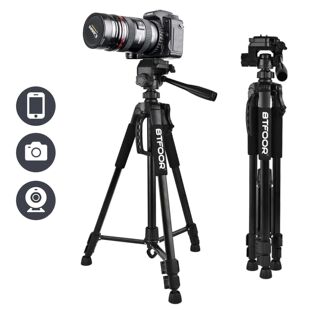 55” 140CM Travel Digital Camera Tripod Professional  Alumin