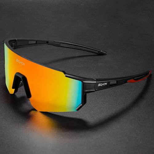 SCVCN Sunglasses for Men Sport Cycling Glasses Bike Mountain