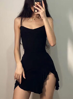 Sexy Summer Mini Dress Women New Black Fashion Streetwear Sl