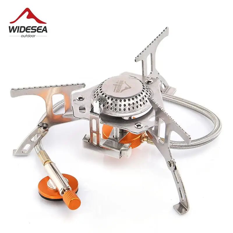 Widesea Camping Gas Stove Outdoor Tourist Burner Strong Fire