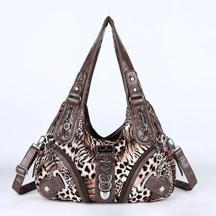 Bag Satche Handbags Fashion Women Handbag Top Leopard handle