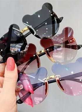 Fashionable New Outdoor Travel Skiing Sunglasses Cartoon Bea