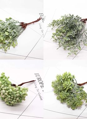 New 6 piece mini artificial plant artificial flower pineappl