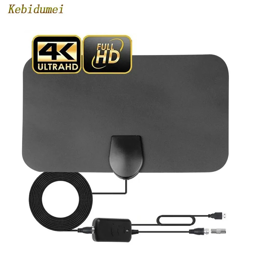 kebidumei Newest 8K 4K Digital TV Antenna 500 Miles Booster