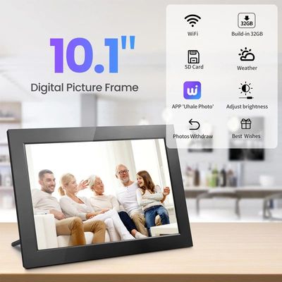 WiFi Digital Photo Frame 10.1 Inch 32GB Smart Digital Pictur