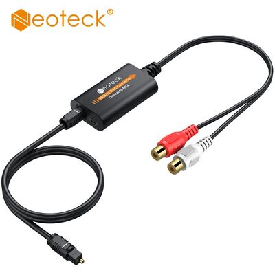 Neoteck 192kHz DAC Converter SPDIF to RCA Digital to Analog