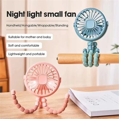 Mini Handheld Octopus Folding Fan Multi Functional Five In O