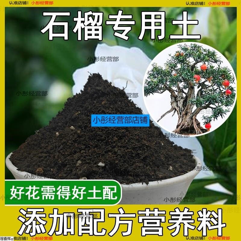 石榴专用土石榴专用营养土果树盆栽养花种花土通用型种植土壤肥料