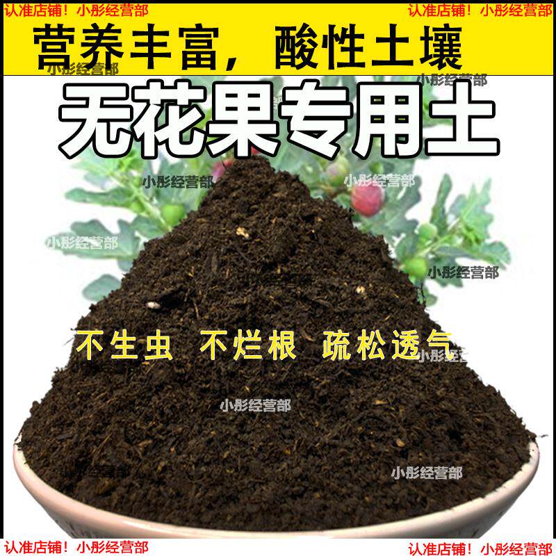 无花果专用土盆栽营养土果树专用土无花果营养土壤种植土有机肥料