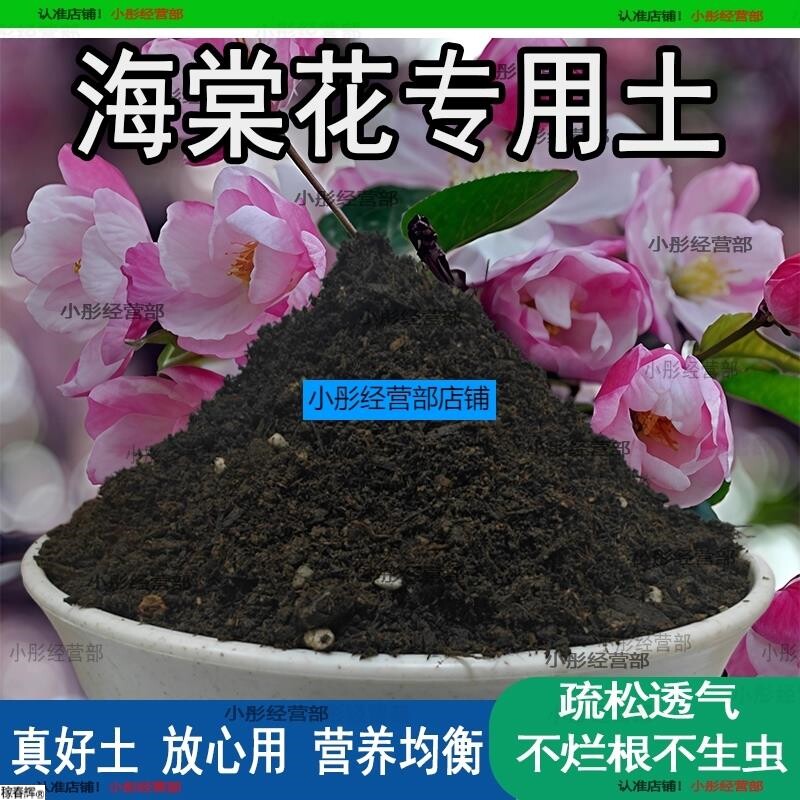海棠花专用土海棠花专用营养土盆栽养花种花土通用型种植土壤肥料