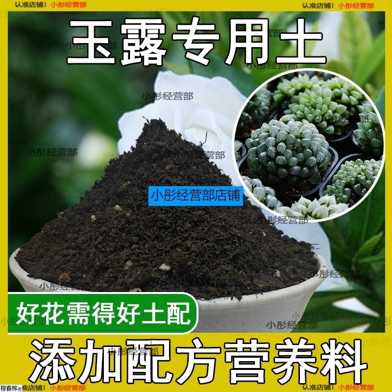 玉露专用土养花通用营养土有机土盆栽土园艺种植土家用土盆景土壤