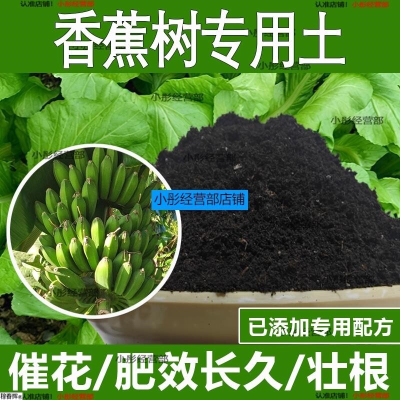 香蕉树专用土香蕉树专用营养土酸性土种植土通用土有机土肥料土壤