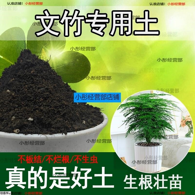 文竹专用土云竹专用营养土养花种花土通用种植土有机土壤有机肥料