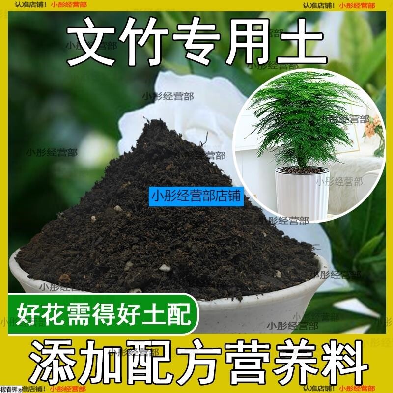 文竹专用土云竹专用营养土养花种花土通用种植土有机土壤有机肥料