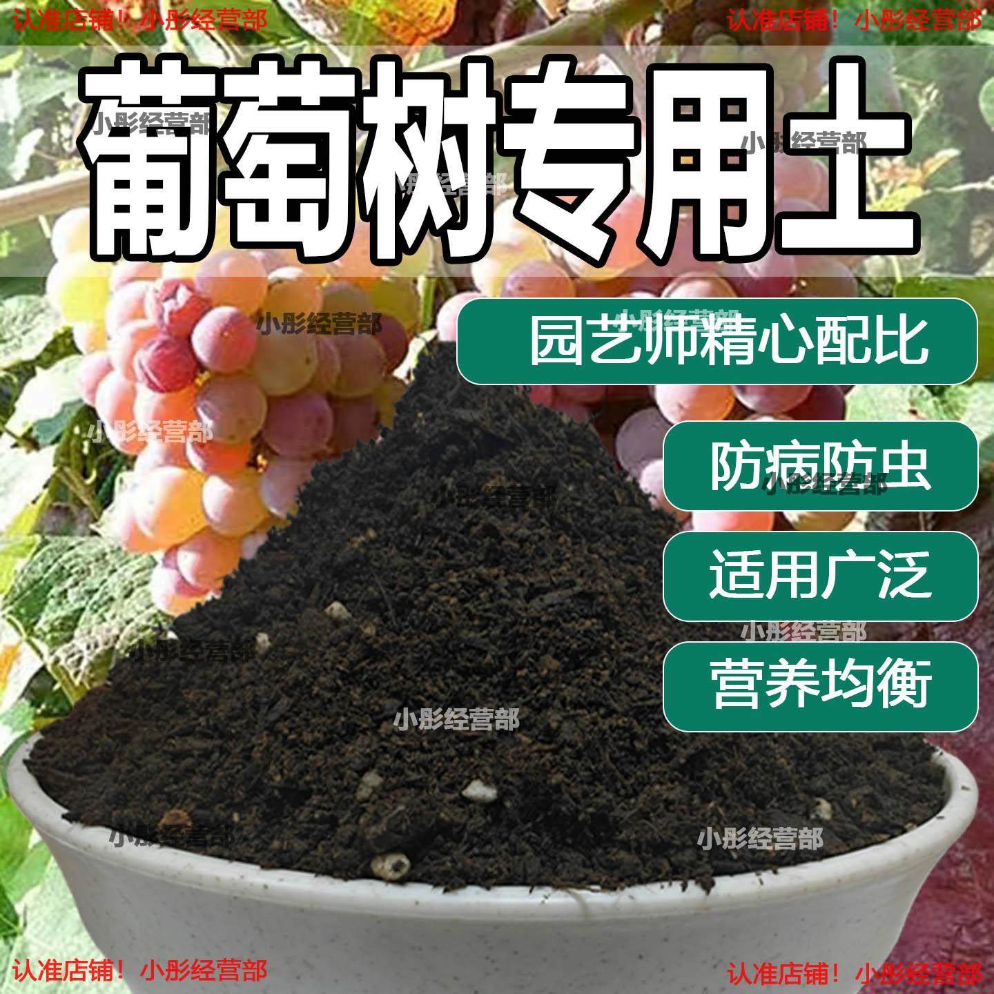 葡萄树专用土肥料室内种植育苗葡萄树种树营养土有机土土壤栽培土