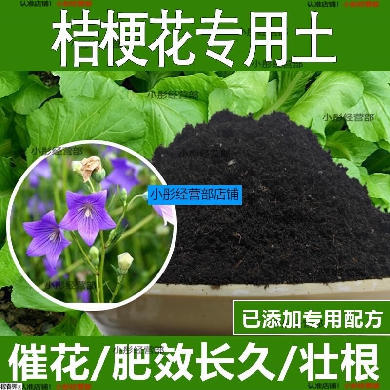 桔梗花专用土桔梗花专用营养土酸性土种植土通用土有机土肥料土壤