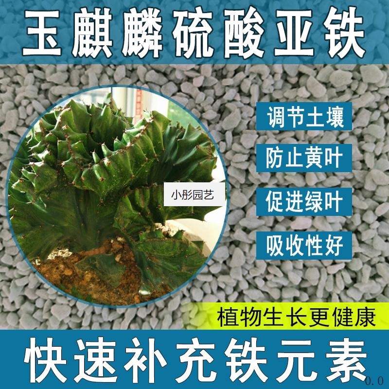 玉麒麟硫酸亚铁花肥料养花绿植通用调节生长喜酸植物专用肥促生根
