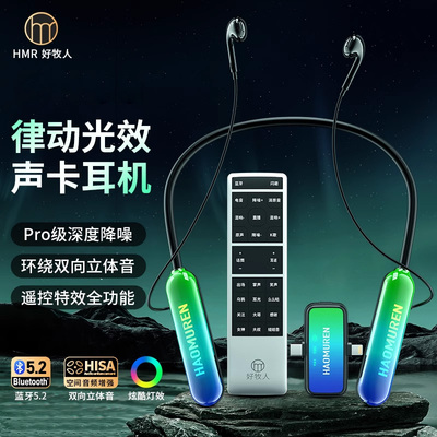 好牧人B18Max无线声卡麦克风耳机