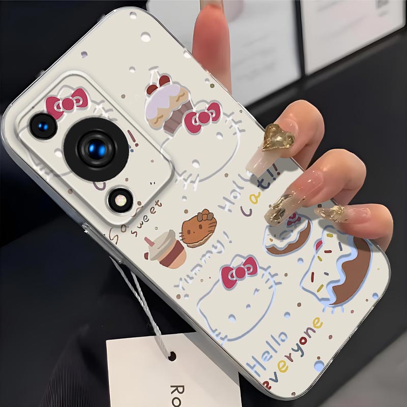 适用于华为畅享70手机壳Huawei畅想70m镜头全包镂空KT猫防摔卡通超薄软壳FGDAL00高颜值凯蒂猫保护套简约新款