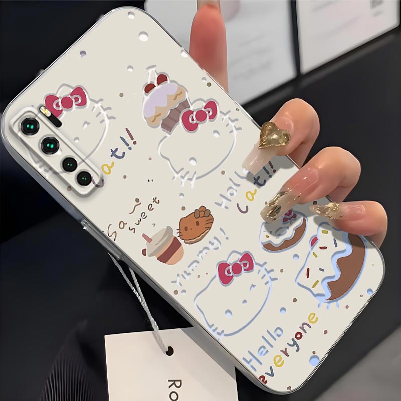 适用华为nova7SE手机壳NOVA7se活力版镜头全包cdyan20防摔镂空KT猫磨砂超薄CDLAN50软壳高颜值保护套简约新款