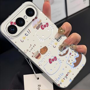 适用vivo 手机套 S50ProMini手机壳S50镜头全包vivo磨砂镂空KT猫防摔软壳高颜值凯蒂猫保护套可爱卡通创意新款