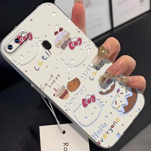 适用于OPPOR15手机壳pacm00镜头全包R15镂空KT猫防摔卡通可爱OPPO超薄软壳高颜值凯蒂猫保护套简约个性新款潮