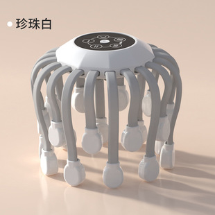 头部按摩器八爪鱼头皮按摩器抓头挠头神器灵魂抽取提取摄取出窍器