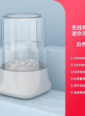 内衣裤专用迷你洗衣机小型迷你自动洗衣机洗袜子机器