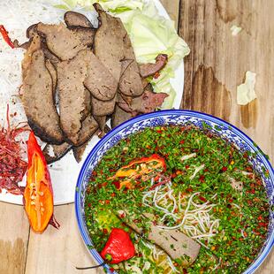 云南德宏 撒撇芒市傣味苦撒速食 新鲜米线 柠檬酸撒 撒苤真空袋装